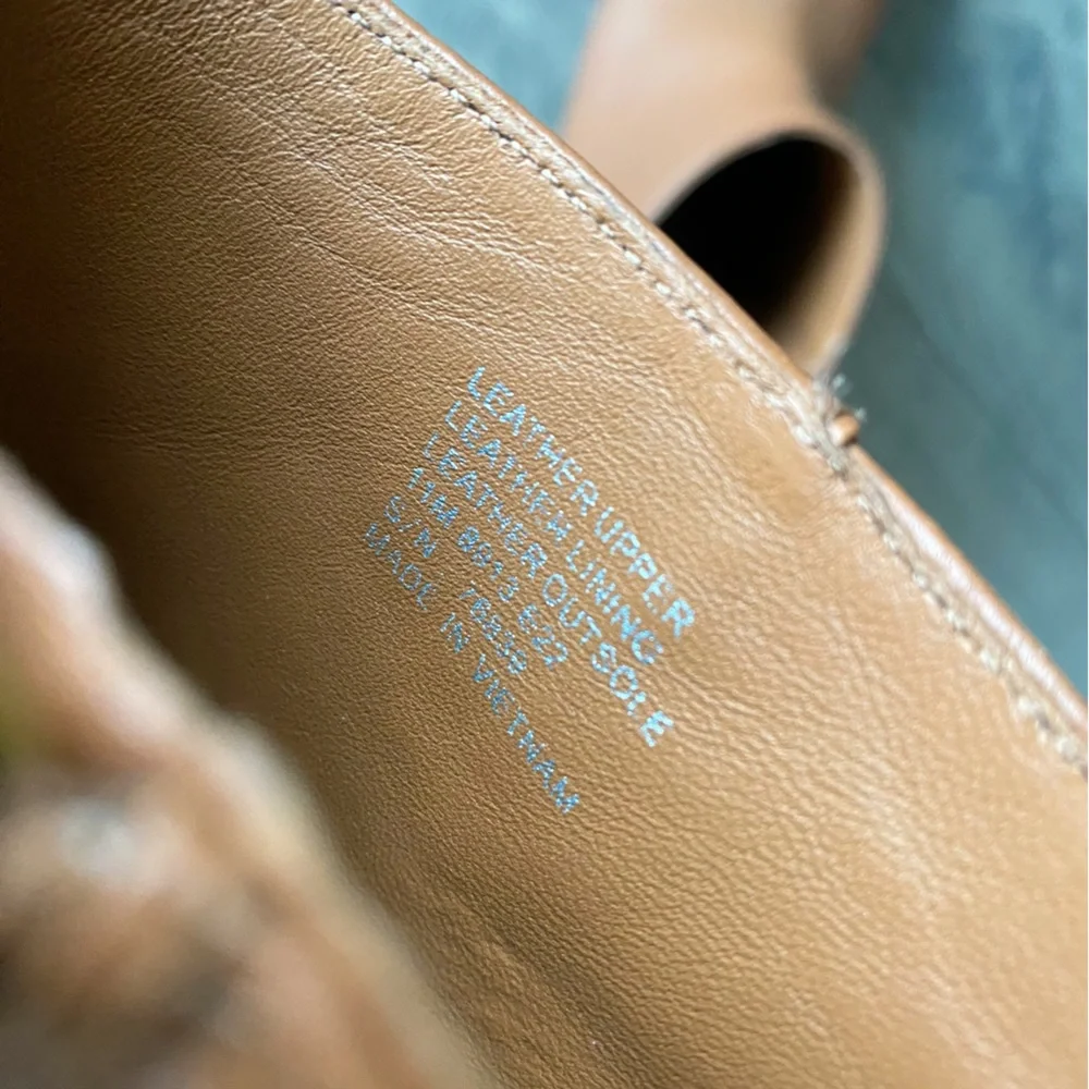 NWT Tory Burch Brooke Tan Camel Ankle Booties Leather Classic Fall Size 11